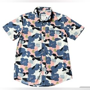 VSTR Camo‎ Floral Mens Shirt Size Small
